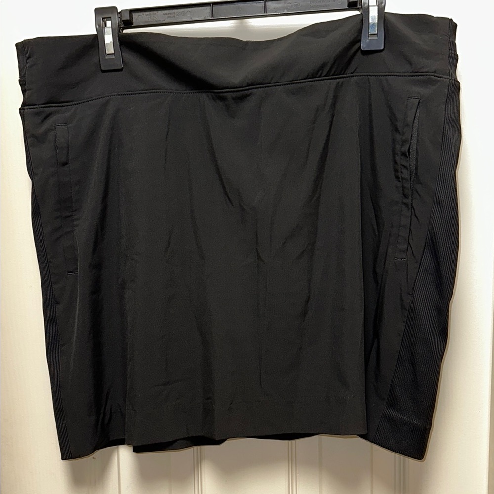 Black Women's Skort